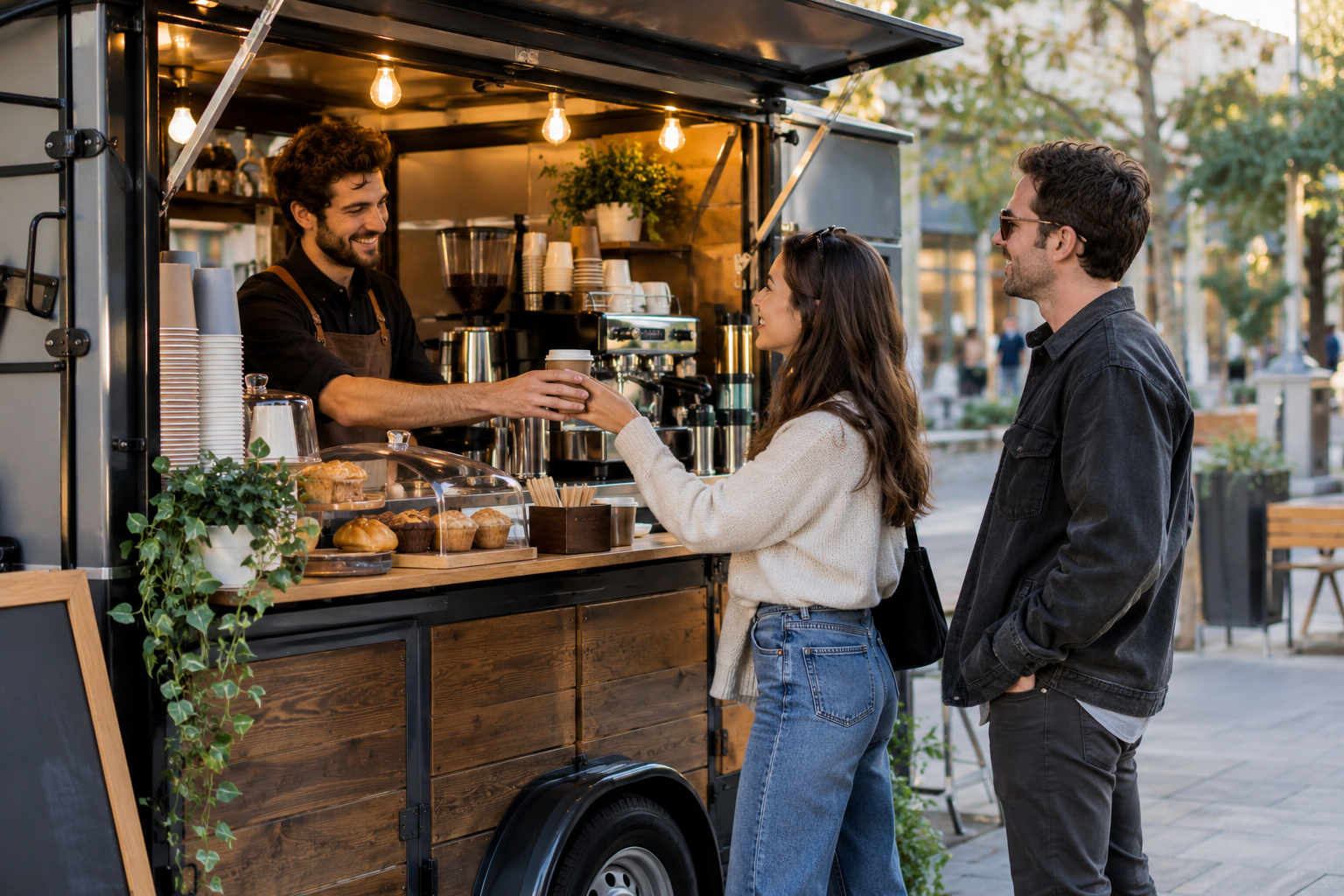 Small Coffee Cart